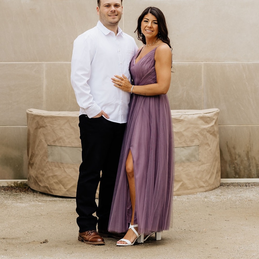 Dusty purple Revelry Bridesmaids Dress Tulle